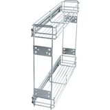 LanHome 16 Cm (frenli) Yandan Raylı Mutfak Dolap Altı Şişelik -yağdanlık