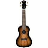 Lanikai Smbb-Cx Spalted Maple Concert Elektro Ukulele (Limitli Seri - Koleksiyonluk) | Egzotik Desenli Akçaağaç (Spalted Maple) Gövde, Siyah Kenar Şeritleri, Dahili Preamp Ve Ekolayzer | Ölçüler: Conc