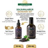 Lanorre Çörekotu Yağı (Çörek otu) - %100 Soğuk Sıkım - Yerli Tohum - Analizli - Ev & Çanta Seti (250ML + 50ML) Yüksek Timokinonlu - Doğal - Katkısız - 250 ML + 50 ML Set