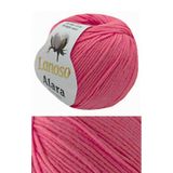 Lanoso Alara Punch & Amigurumi Örgü Ipi 938 Koyu Pembe