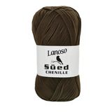 Lanoso Süed Chenille El Örgü İpi, Kahverengi 992 Yarn