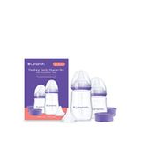 Lansinoh 2'li Biberon Ve Naturalwave® 1-6 Ay+ Biberon Emziği Başlangıç Seti - Şeffaf