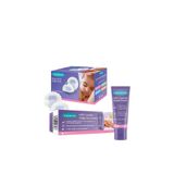Lansinoh HPA Lanolin Göğüs Ucu Kremi 40 ml + Blue Lock Göğüs Pedi 100 Adet Seti
