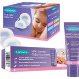 Lansinoh HPA Lanolin Göğüs Ucu Kremi 40ML ve Blue Lock Göğüs Pedi 100 Adet Hassas Göğüsler İçin