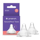 Lansinoh Natural Wave Biberon Emziği Ekstra Yavaş Akışlı (0 Ay)