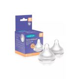 Lansinoh NaturalWave® 2'li Biberon Emziği Orta Akışlı