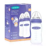 Lansinoh Şeffaf Orta Akış 2x240 ml Biberon Seti