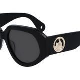 LANVIN en Bleu Unisex güneş gözlükleri, 001 Siyah, 53