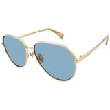 Lanvin LNV 107S 717 61 Kadın Damla Gold Metal Güneş Gözlüğü