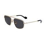 Lanvin LNV 128S 710 58 Dikdörtgen Gold Metal Unisex Güneş Gözlüğü