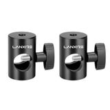 Lanxire Rapid Adapter Convert 2'li Paket, Çok Fonksiyonlu Işık Standı Ucu Adaptörü - Stüdyo Monitör Standı, Kamera Montajı, Fotoğraf Stüdyosu Fotoğraf Işık Standı için Fit