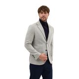 Lanz Erkek Gri Kaşe Kumaşlı Yarım Astar Torba Cepli Mono Yaka Spor Blazer Ceket Gri 48