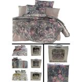 Lapenya Home Çarşafı Lastikli Flanel Tek Kişilik Nevresim Takımı - Gri - 160 x 220 cm