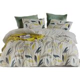 Lapenya Home Çarşafı Lastikli Flanel Tek Kişilik Nevresim Takımı - Sarı - 160 x 220 cm