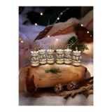 Lapidaria 6 Adet Ahşap Atlı Karınca Atı Süsler Mini Ahşap Noel Yıl Başı-yılbaşı Hediyeleri Merry Christmas