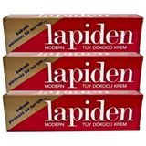 Lapiden Tüy Dökücü Krem 40 gr x 3 adet Cilde Dost Pürüzsüzlük Sağlayan Etkili Ürün