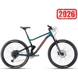 Lapierre ZESTY TR 4.9 FS Enduro Dağ Bisikleti 1x12V Mat Turkuaz - 47 CM - Mat Koyu Turkuaz - Parlak Siyah - Neon Kırmızı
