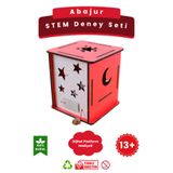 Lapin Deney Atölyesi Abajur - Kendin Yap Stem Bilim ve Deney Seti - DIY Montessori Eğitim - Maker Set