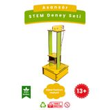 Lapin Deney Atölyesi Asansör – Kendin Yap Stem Bilim ve Deney Seti - DIY Montessori Eğitim - Maker Set