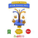 Lapin Deney Atölyesi Dönme Dolap - Kendin Yap Stem Bilim ve Deney Seti - DIY Montessori Eğitim - Maker Set