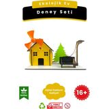 Lapin Deney Atölyesi Ekolojik Ev – Kendin Yap Dıy Deney Bilim Seti - Çok Renkli