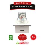 Lapin Deney Atölyesi Kar Küresi - Kendin Yap Stem Bilim ve Deney Seti - DIY Montessori Eğitim - Maker Set