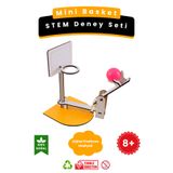 Lapin Deney Atölyesi Mini Basket - Kendin Yap Stem Bilim ve Deney Seti - DIY Montessori Eğitim - Maker Set