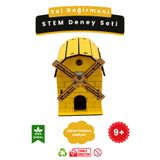 Lapin Deney Atölyesi Yel Değirmeni - Kendin Yap Stem Bilim ve Deney Seti - DIY Montessori Eğitim - Maker Set