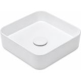 Lapino Bold Tezgahüstü Lavabo 40 cm Beyaz (6740)