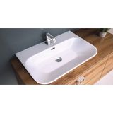 Lapino Drop 65 cm Çanak Lavabo - Beyaz
