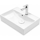 Lapino PARLA ETEJERLİ LAVABO 38*50 CM BEYAZ (9950)
