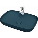 Lapino Tezgah Üstü Lavabo 60*40 Premıum Class Mavi ESV-16260-2011