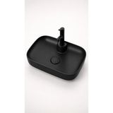 Lapino Tezgah Üstü Lavabo 60*40 Premıum Class Siyah ESV-16260-2001