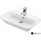 Lapino Tezgah Üstü Lavabo 65*45 cm Drop ESV-4465