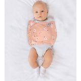Lapıns 100 Pamuk Müslin Bebek Hazır Kundak Bébé Lapin Rose KNDK1019