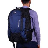 Lapiri Büyük Boy Çok Bölmeli Su Geçirmez Outdoor & Seyahat Kamp Sırt Çantası - Lacivert