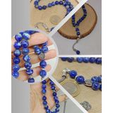 Lapis Taşı 33lük Tesbih 10mm (4445)