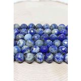 Lapis Taşı Faset Kesim Dizi 8mm