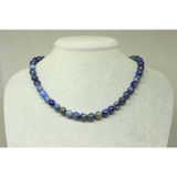 Lapis Taşı Kolye 8mm (klipsli)