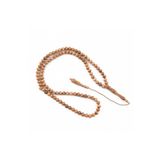 LapisDo Mango Ağacı 99luk Tekerlek Kesim 7.5x6.5mm Namaz Tesbihi