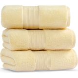 L’appartement Chicago Fibrosoft® Butter Pamuklu Tekli Banyo Havlusu 70 x 140 cm - Standart