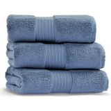L’appartement Chicago Fibrosoft® Marine Pamuklu Tekli Banyo Havlusu 70 x 140 cm - Standart