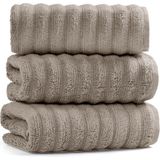 L’appartement Key West Fibrosoft® Warm Gray Pamuklu Tekli Banyo Havlusu 70 x 140 cm - Standart