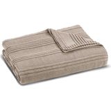 L’appartement Molly Warm Gray Pamuklu Battaniye 130 x 170 cm - Standart