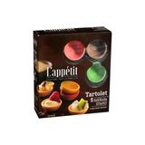 L'appetit Tartolet 18'Li Kırmızı, Yeşil, Kahverengi Hazır Tart Tabanı 250G 3'Li Ekonomik Paket