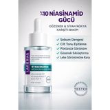 LAPÉRAS %10 Niacinamide Serum | %1 Zinc PCA & %1 Traneksamik Asit | Gözenek & Siyah Nokta Görünümü İçin Dengeleyici Bakım