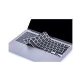 Laptop Apple Uyumlu MacBook Air 13Inc Klavye Koruyucu A2179 A2337 Türkçe Baskı Siyah