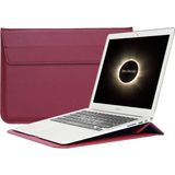 Laptop Kadın Erkek El Çantası MacBook Air Pro 13inc Bilgisayar NoteBook Kılıfı Su Geçirmez Çanta - Bordo
