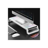 Laptop Sehpası RGB Işıklı Mönitör Standı Ekran Altlığı 4 Usb Hub Telefon Tutuculu cooler-T1
