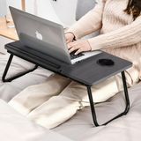 Laptop Sehpası Yükseltilebilir Yatak Masası Mdf Laptop Masası Çalışma Yatak Sehpası Laptop Çalışma Masası YS - 0 - Siyah